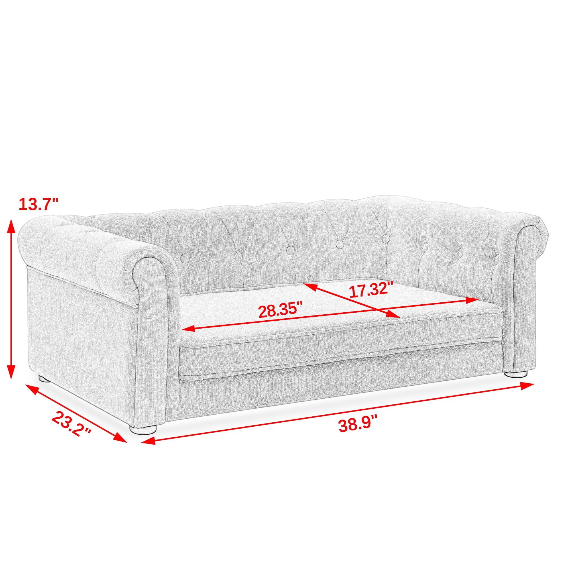 Modern Style Pet Bed Small and Medium Dogs