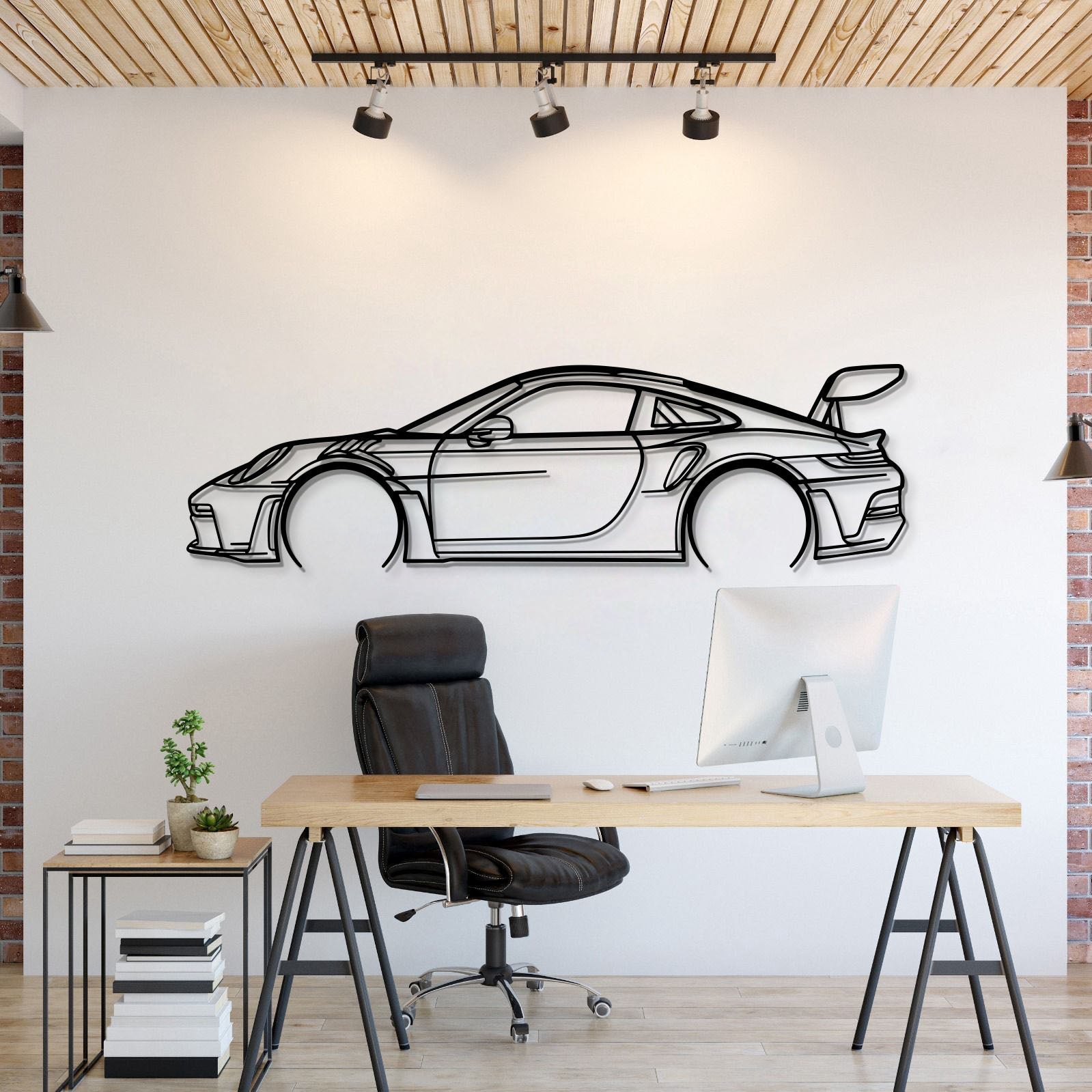 911 GT3 RS Model 992 Wall Art
