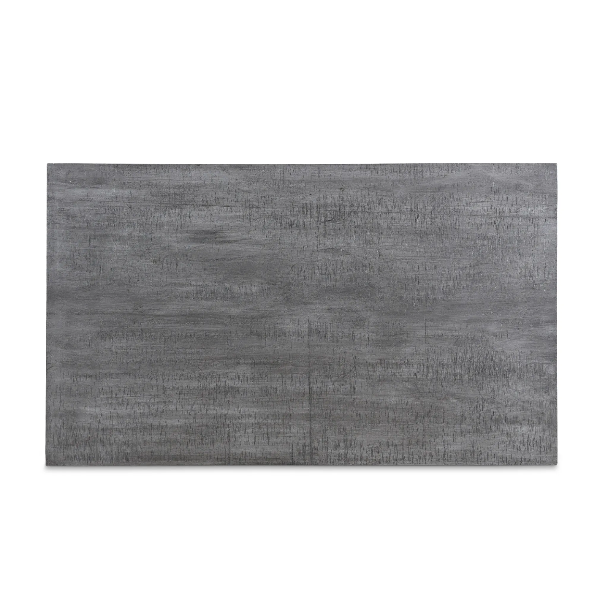 Raven Grey Mango Wood Dining Table With Gold Iron Legs