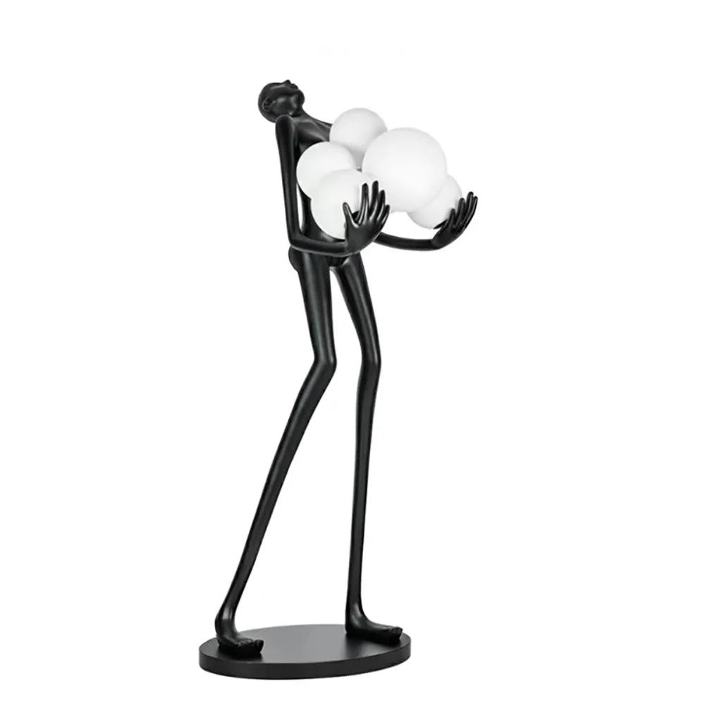 Artistic Decorative Figure Floor Lamp