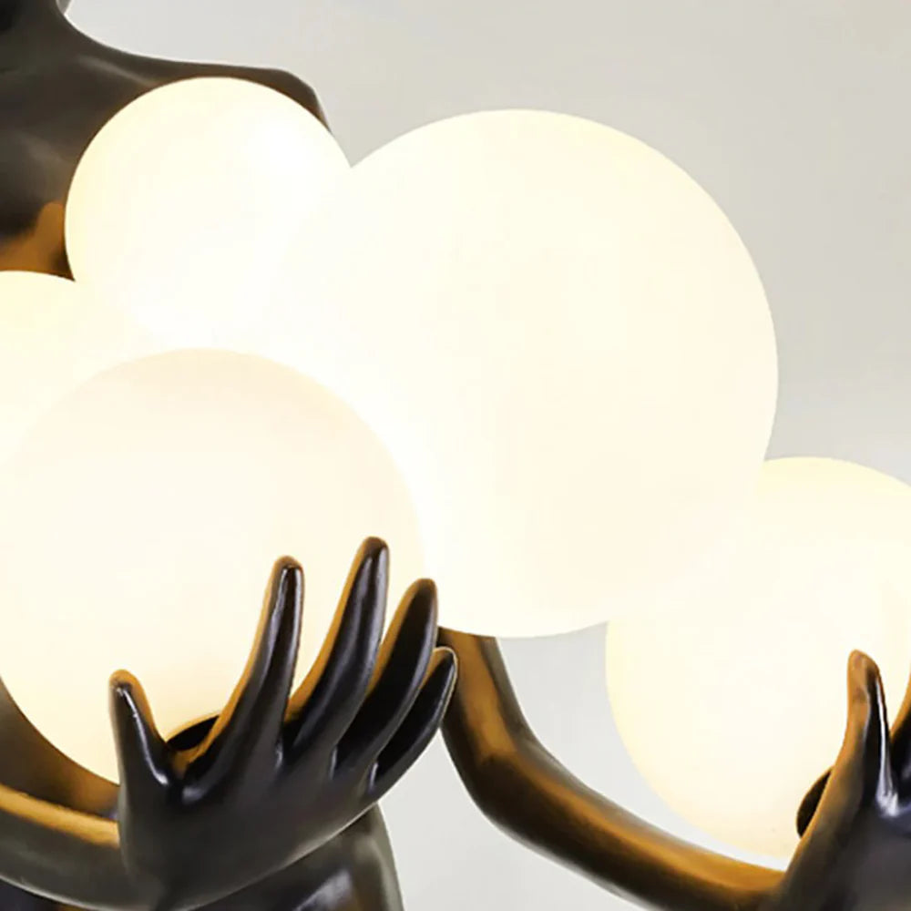 Artistic Decorative Figure Floor Lamp