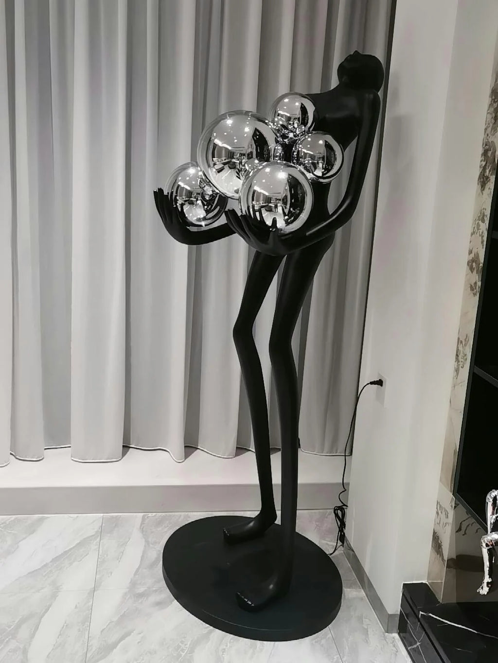 Artistic Decorative Figure Floor Lamp