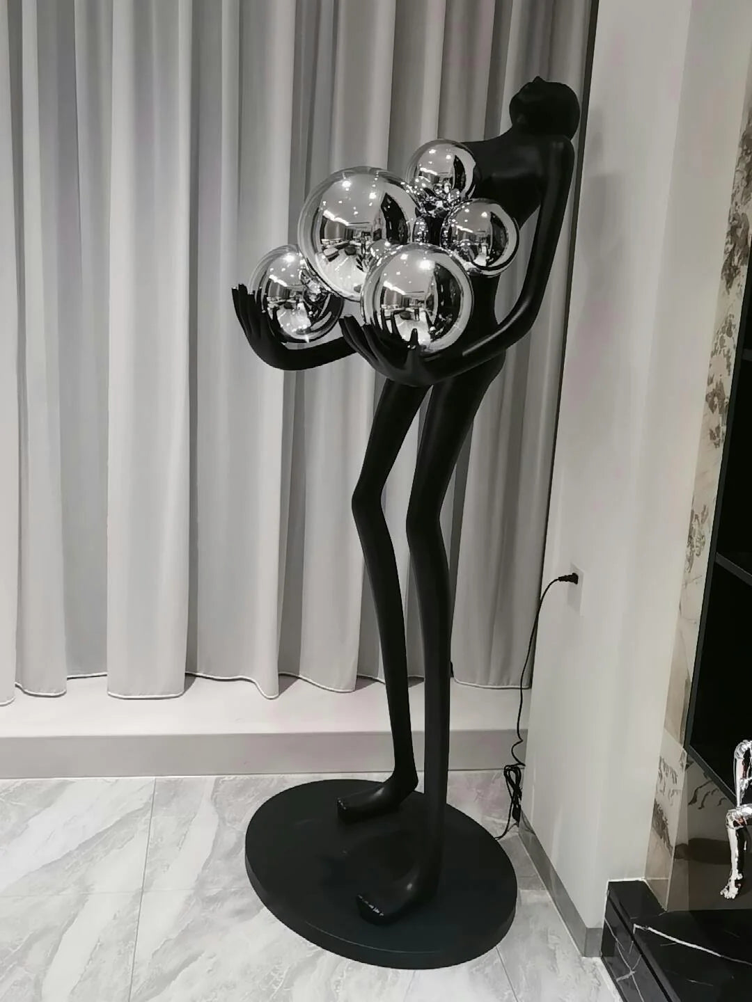 Artistic Decorative Figure Floor Lamp