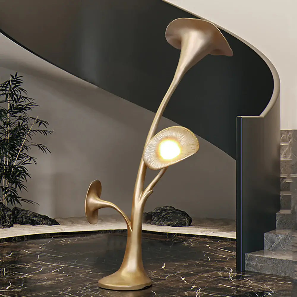 Decorative Petunia Floor Lamp