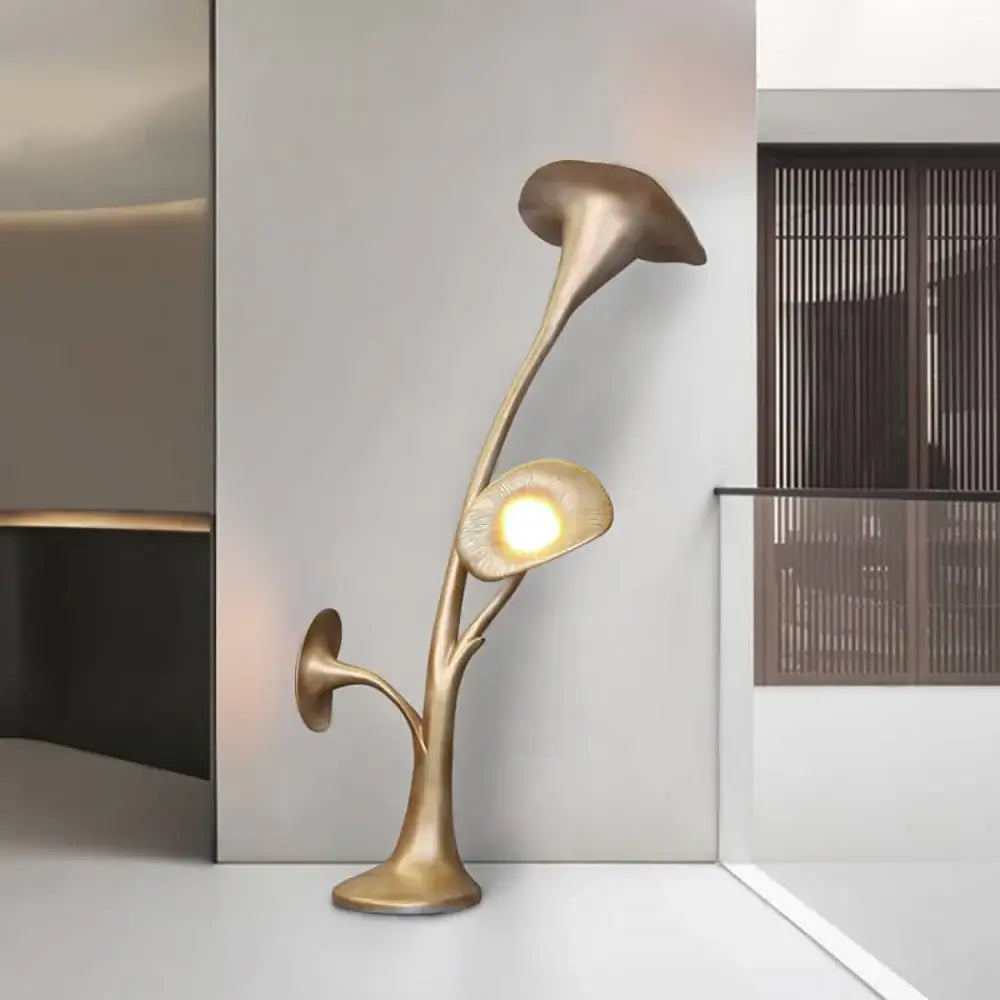 Decorative Petunia Floor Lamp
