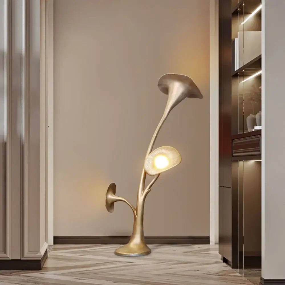 Decorative Petunia Floor Lamp