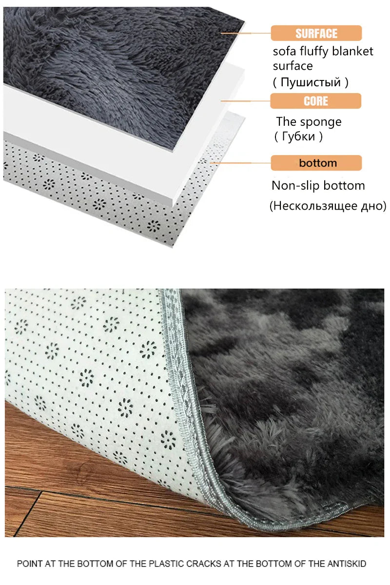 Plush Non-Slip Area Rug