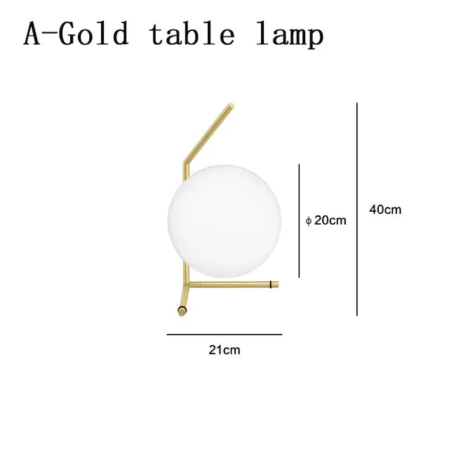 Glass Ball LED Chandelier Light