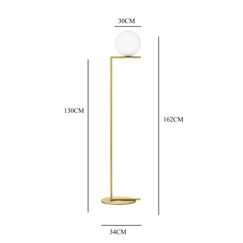 Glass Ball LED Chandelier Light