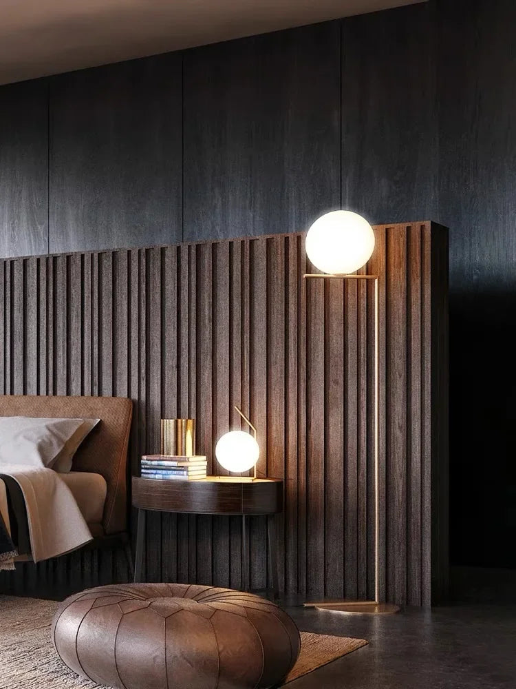 Glass Ball LED Chandelier Light