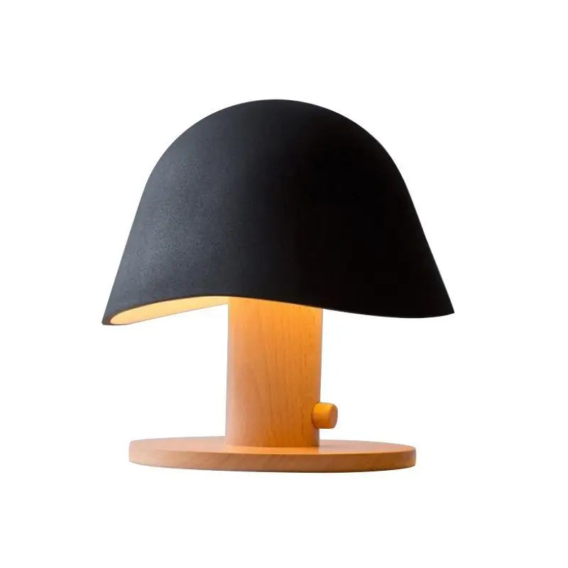 Glass Mushroom Table Lamp