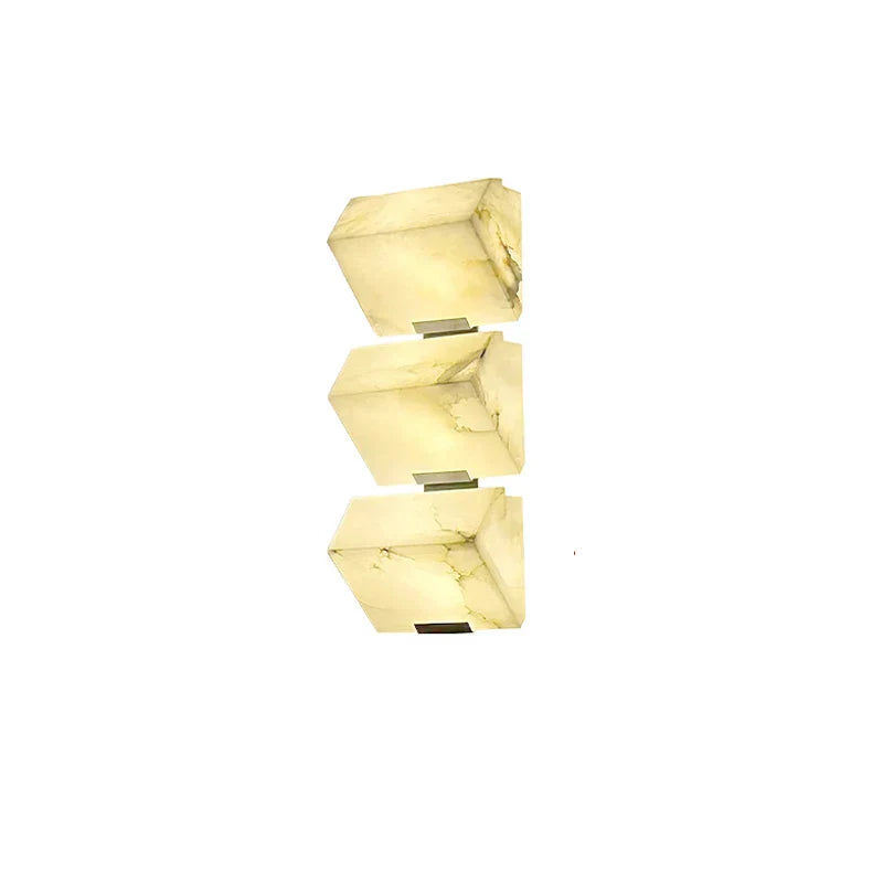 Marble Cube LED Wall Sconce