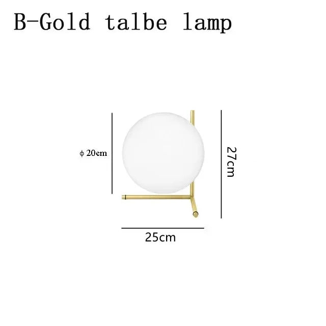 Glass Ball LED Chandelier Light