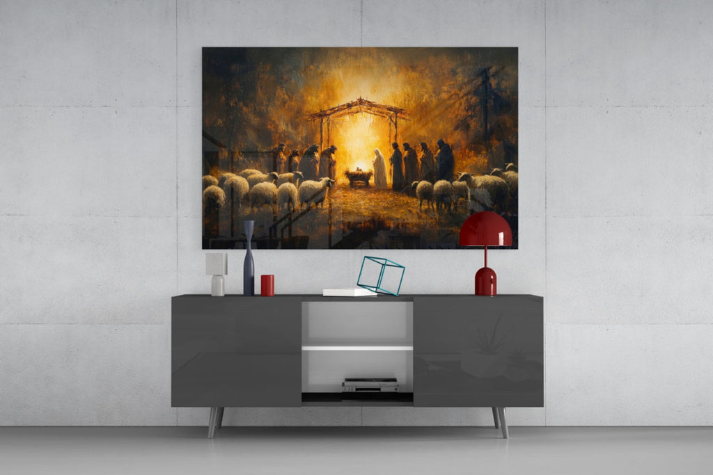 Birth Glass Wall Art