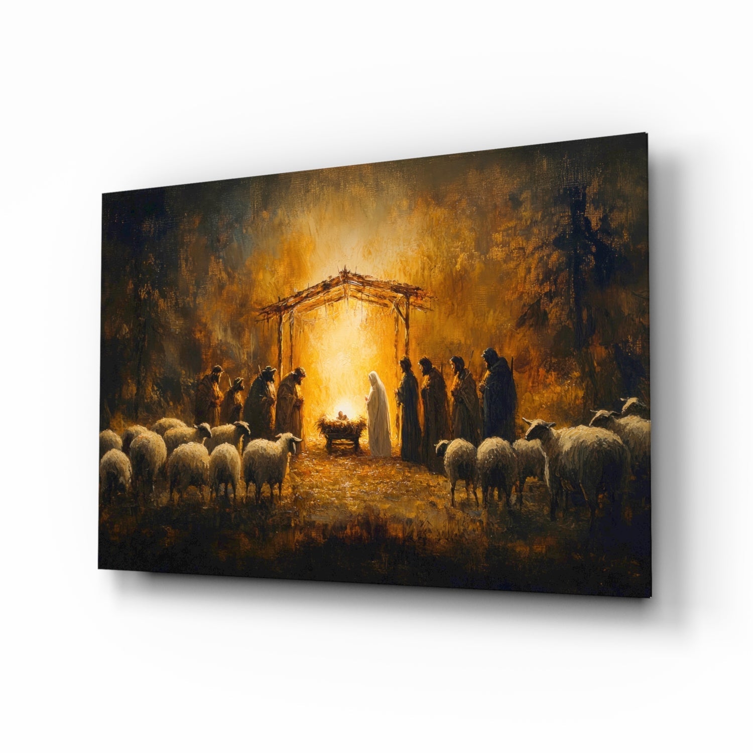 Birth Glass Wall Art