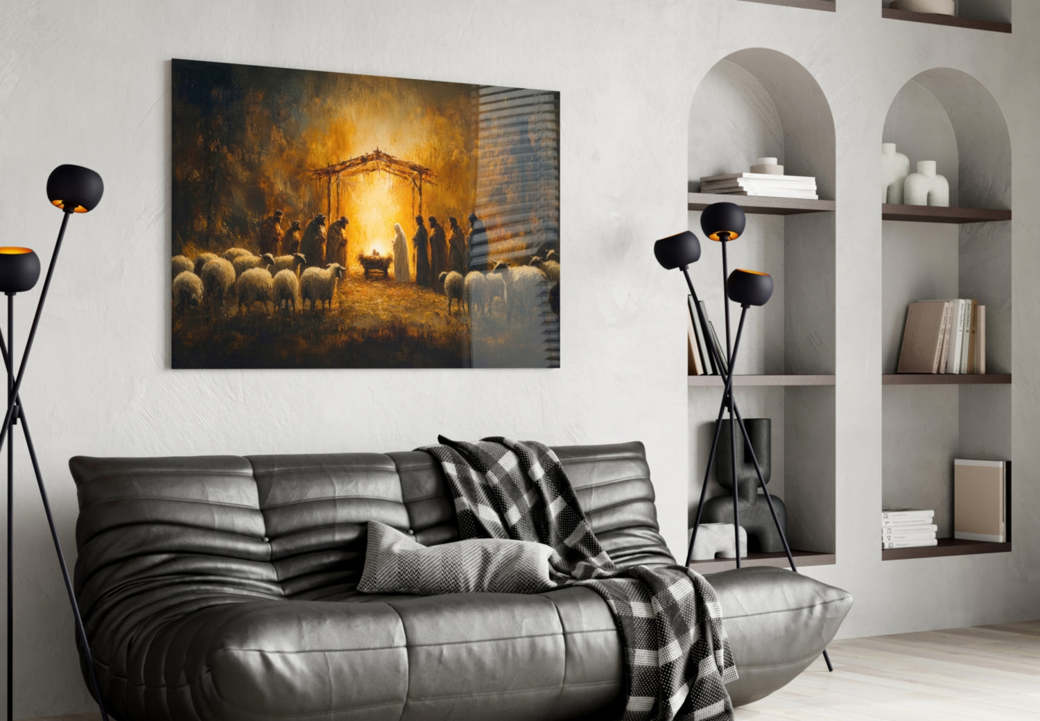 Birth Glass Wall Art