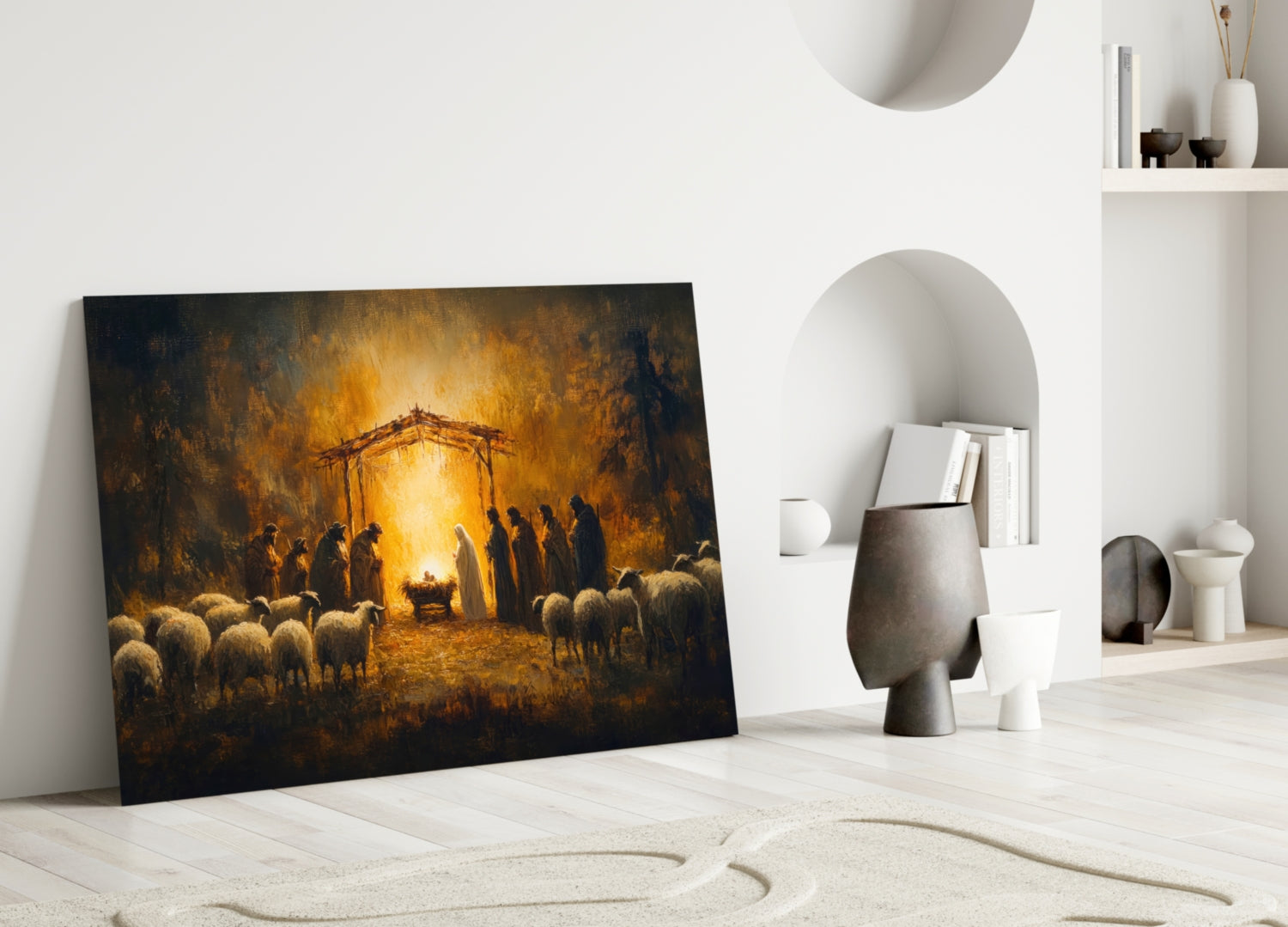 Birth Glass Wall Art