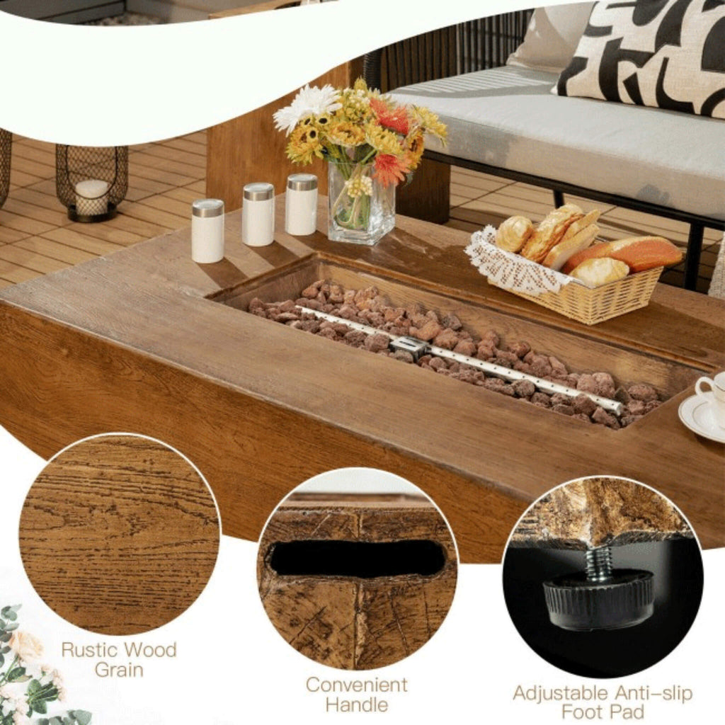 Alora Outdoor Fire Pit Table