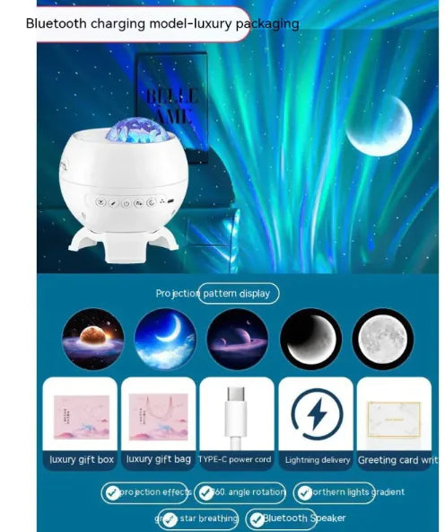 Northern Lights Starry Sky Projector Lamp