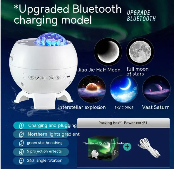 Northern Lights Starry Sky Projector Lamp